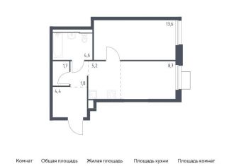 Продажа однокомнатной квартиры, 40 м2, Владивосток, улица Сабанеева, 1.2