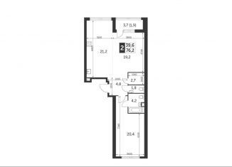 Продается 3-комнатная квартира, 76.2 м2, Москва, ЮЗАО, улица Академика Волгина, 2с1