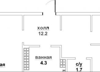 Продам 2-ком. квартиру, 60.5 м2, Свердловская область, Красноармейская улица, 13