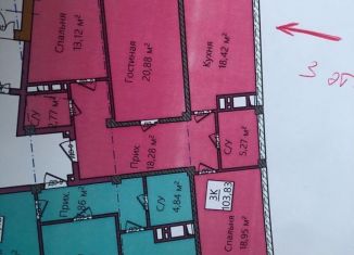 Продажа 3-ком. квартиры, 103.8 м2, Хасавюрт, 1-й проезд Датуева, 2В