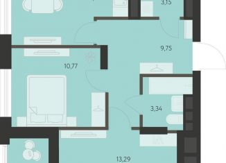 Продам 2-ком. квартиру, 54.1 м2, Свердловская область