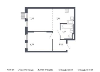 Продажа 1-ком. квартиры, 40.4 м2, Москва, Ленинградское шоссе, 229Ак1, Молжаниновский район