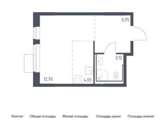 Продается квартира студия, 25.9 м2, Москва, жилой комплекс Молжаниново, к5, Молжаниновский район