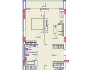 Продаю трехкомнатную квартиру, 95.1 м2, Владикавказ, улица 8 Марта, 6