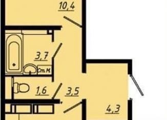 Продается 2-комнатная квартира, 56.9 м2, Воронеж, Коминтерновский район