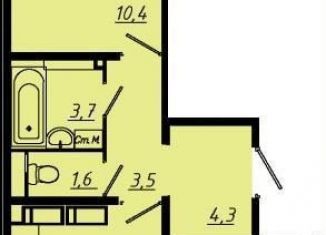 Продаю двухкомнатную квартиру, 57 м2, Воронеж, Коминтерновский район