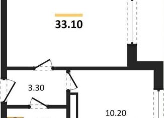 Продам 1-ком. квартиру, 33.1 м2, Воронеж, улица Шишкова, 140Б/16, Центральный район