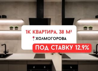 Продается однокомнатная квартира, 38 м2, Удмуртия, улица Холмогорова, 17А