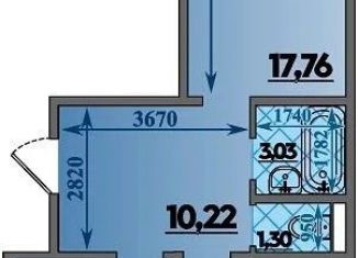 Продажа 2-ком. квартиры, 69 м2, Ростовская область, Уланская улица, 17с1