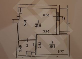 Продается однокомнатная квартира, 63 м2, Москва, Мытная улица, 7с2, метро Шаболовская