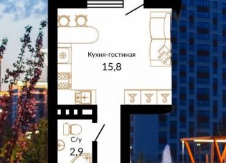 Продам квартиру студию, 26.5 м2, Краснодар, Прикубанский округ, улица Даниила Смоляна, 65