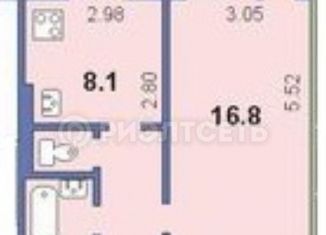 Сдается 1-ком. квартира, 33 м2, Мурманская область, улица Беринга, 14