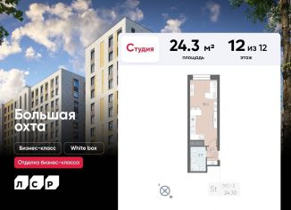 Продается квартира студия, 24.3 м2, Санкт-Петербург, метро Проспект Большевиков