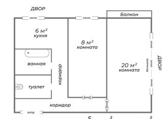 Многокомнатная квартира на продажу, 51 м2, Санкт-Петербург, метро Приморская, Канареечная улица, 12