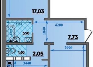 Продаю 2-комнатную квартиру, 65 м2, Ростов-на-Дону, ЖК Суворовский, улица Юрия Дубинина, 1/1