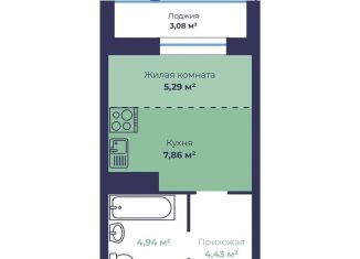 Продам 1-комнатную квартиру, 24.6 м2, Ярославль, Фрунзенский район