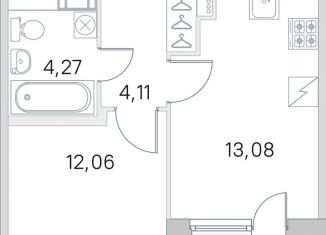 Продажа однокомнатной квартиры, 35.2 м2, Пушкин, Пулковское шоссе, 4