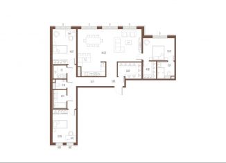 Продажа 3-комнатной квартиры, 127.9 м2, Санкт-Петербург, улица Стахановцев, 1, улица Стахановцев