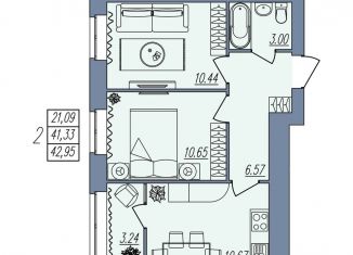 2-комнатная квартира на продажу, 43 м2, Волгоградская область