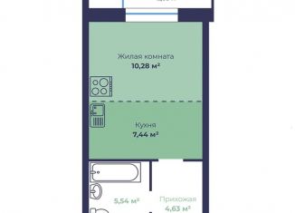 Продам 1-комнатную квартиру, 28.7 м2, Ярославль, Фрунзенский район