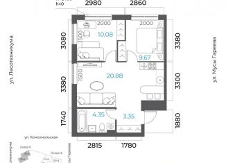 Продажа трехкомнатной квартиры, 48.3 м2, Республика Башкортостан