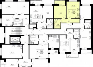 Продам 1-комнатную квартиру, 36.1 м2, деревня Скотное, Рождественская улица, 2