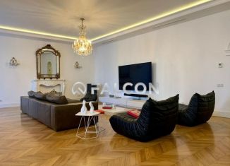 Сдается в аренду четырехкомнатная квартира, 340 м2, Москва, Хилков переулок, 1, ЦАО