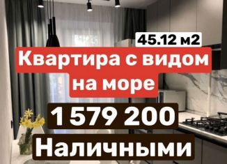 Продаю 1-ком. квартиру, 45.1 м2, Махачкала, проспект Насрутдинова, 162, Ленинский внутригородской район