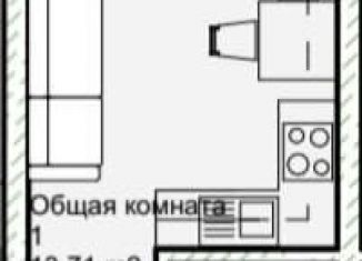 Продаю квартиру студию, 21.7 м2, Грозный, улица Ризвана Исаевича Гайдабаева, 39