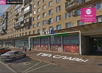 Помещение свободного назначения в аренду, 81 м2, Санкт-Петербург, проспект Славы, 12к1