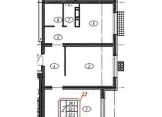 Продажа 2-комнатной квартиры, 52.5 м2, Воронеж, улица Загоровского, 5/1