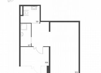 Продам помещение свободного назначения, 58.6 м2, Санкт-Петербург, улица Профессора Попова, 47, Петроградский район