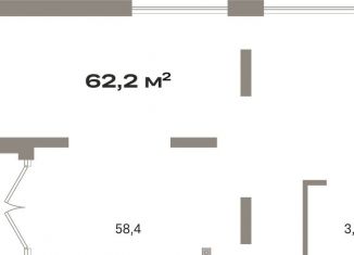 Продам помещение свободного назначения, 62.16 м2, Тюмень, Томская улица, 60А