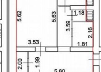 Продам 2-ком. квартиру, 66 м2, Гатчина, улица Генерала Кныша, 17