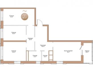 Продам 3-комнатную квартиру, 88 м2, Красноярский край