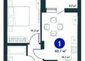 Продается 2-ком. квартира, 69.8 м2, Воронеж