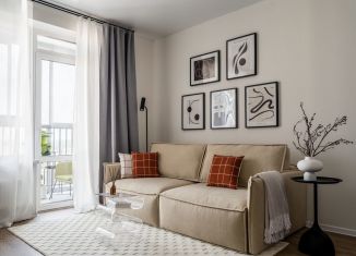 Продам однокомнатную квартиру, 35.5 м2, Ярославль, улица Александра Додонова, 10к3, ЖК Норские Резиденции