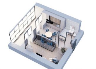 Продам 1-ком. квартиру, 37.5 м2, Кострома, Индустриальная улица, 53/5