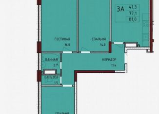 Продам 3-комнатную квартиру, 81 м2, село Осиновая Гора