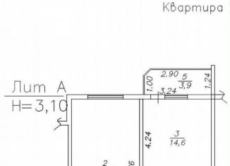 Продается однокомнатная квартира, 45.4 м2, Краснодар, улица Александра Покрышкина, 4/5, микрорайон Энка (имени Маршала Жукова)