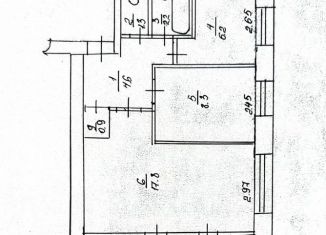 Продажа четырехкомнатной квартиры, 60.9 м2, Бугульма, Октябрьская улица, 14