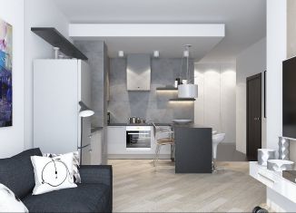 Квартира на продажу студия, 25 м2, Тюмень, ЖК Кватро