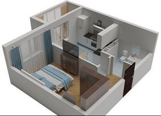 Продажа 1-комнатной квартиры, 35.4 м2, посёлок городского типа Гурзуф, улица 60 лет СССР, 13