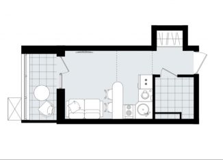 Продам квартиру студию, 20.6 м2, Ленинградская область, ЖК А101 Всеволожск, 1.3
