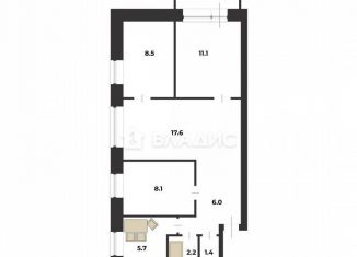 Продаю четырехкомнатную квартиру, 61.1 м2, село Белогорье, Заводская улица, 3