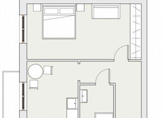 Однокомнатная квартира на продажу, 42.9 м2, Ставрополь, Пригородная улица, 251В, микрорайон Чапаевка