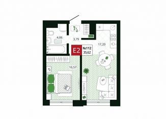 Продам однокомнатную квартиру, 35.6 м2, Тула