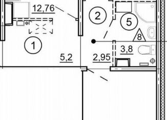 Продажа двухкомнатной квартиры, 56.6 м2, Тверская область, Новочеркасская улица, 48