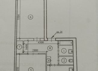 Продается 2-комнатная квартира, 56.2 м2, Красноярский край, проспект имени Газеты Красноярский Рабочий, 89
