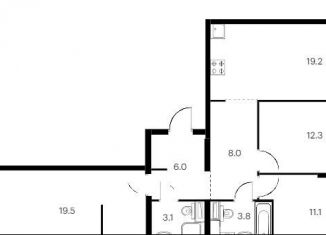 Продам трехкомнатную квартиру, 83 м2, Всеволожское городское поселение